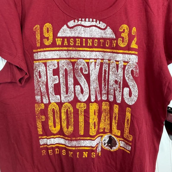 GIII 4Her Carl Banks Washington Redskins Football T Shirt Womens 2XL NWT - Picture 2 of 8